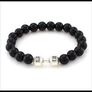 Silver Live Lift Bracelet Unisex
